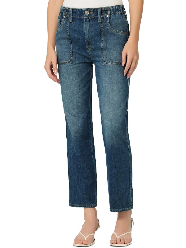 Tapered Jeans for Modern -Womens High Rise Ankle Straight Leg Jeans