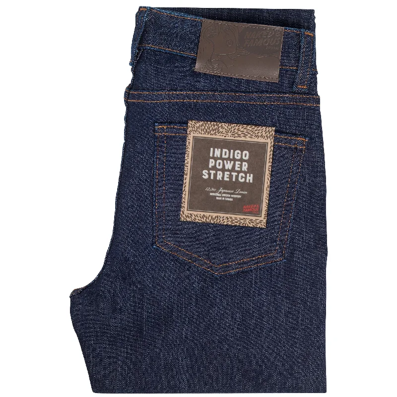 Cargo Jeans for Utility -Women's - Skinny - Indigo Power Stretch