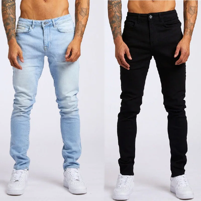 Shopping Jeans for Convenient -Urban Slim Fit Jeans - Men's Fashion Essential