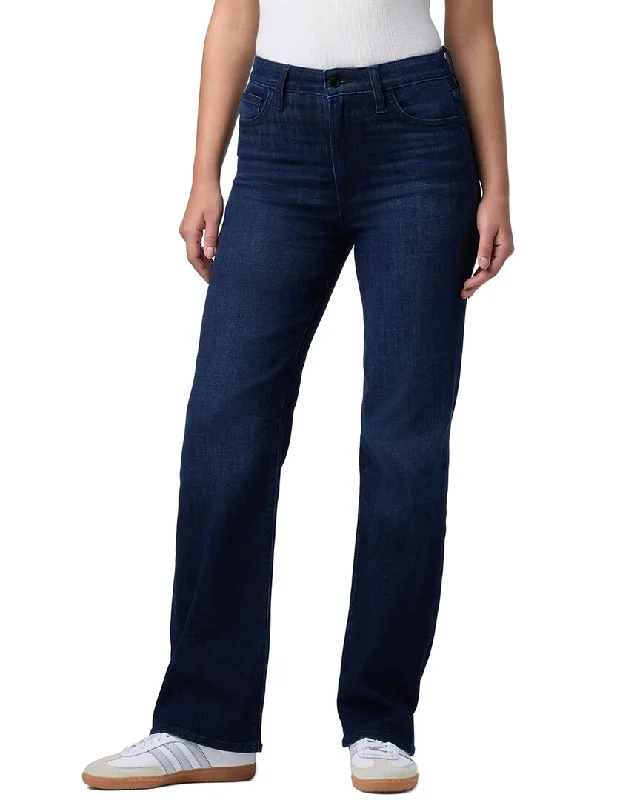 Casual tight trousers for women with comfy waistband and minimalistic style -JOE'S Jeans Save Tonight Wide Leg Jean