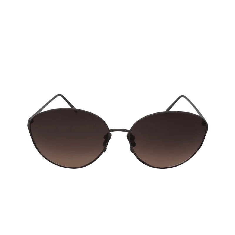 Metal Cat-Eye Sunglasses