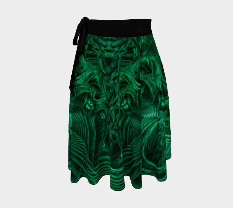 Strapless Dresses for Glamorous -Meganeuropsis Wrap Skirt