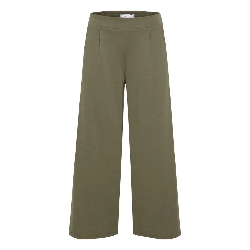 Casual tight trousers for men with drawstring waistband for a relaxed fit -ICHI  Recycled Polyester Jeans & Women's Pant