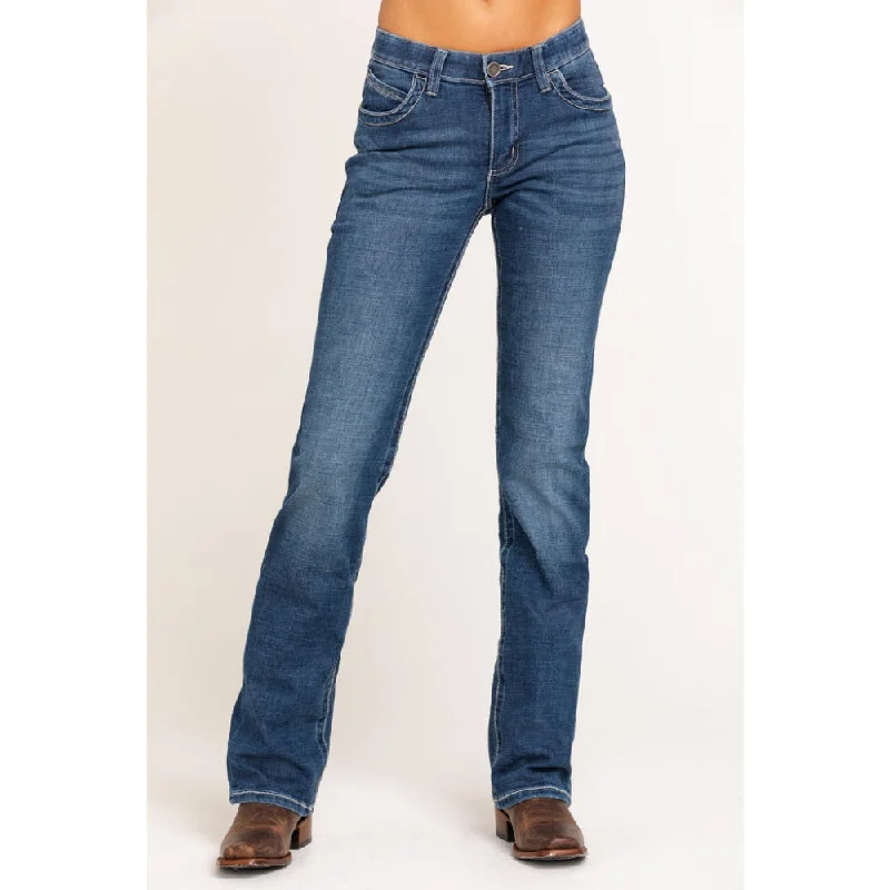 Tapered Jeans for Modern -Wrangler Womens Willow Riding Jeans - 10WRW60DS