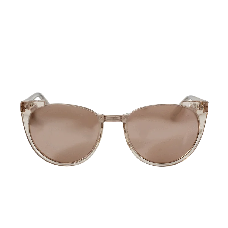 Sustainable Glasses for Eco-friendly -Upside-Down Browline Sunglasses