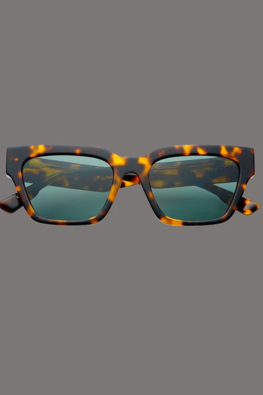 Animal Print Glasses for Fun Look -Hayden Sunglasses - Tortoise