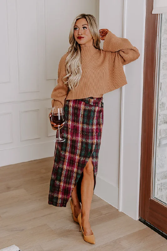 Casual Dresses for Everyday -Romantic Playlist Plaid Skirt