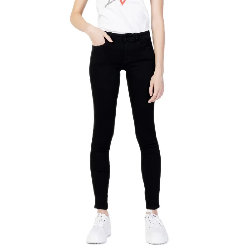 Comfortable tight trousers for women with soft cotton fabric and stretch -Guess  Cotton Jeans & Women's Pant