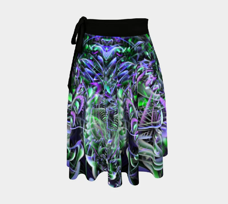 Midi Dresses for Versatile Wear -Hypnagogia Wrap Skirt