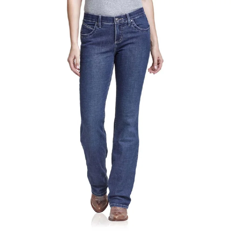 Yoga Jeans for Stretch -Wrangler Womens Riding Jeans - WRQ20WI