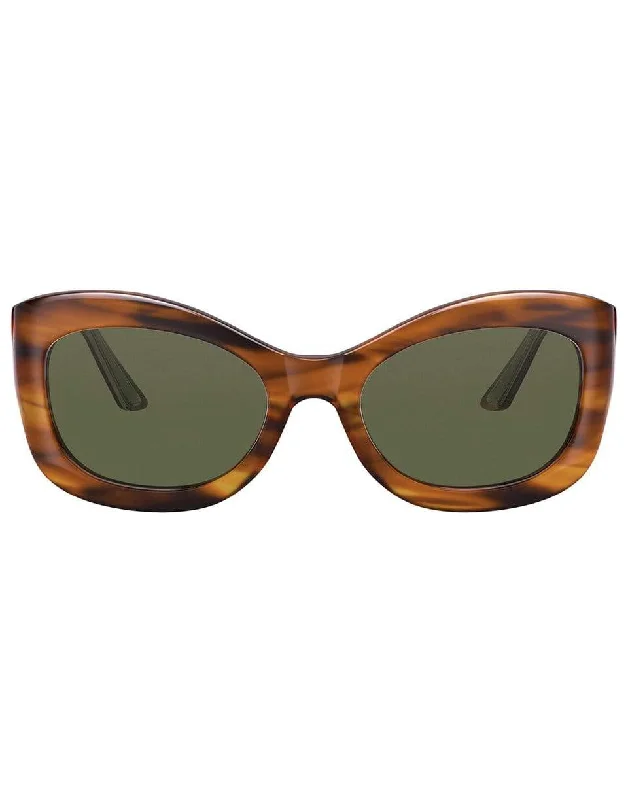 Modern Glasses for Contemporary -Raintree and Green Edina Sunglasses