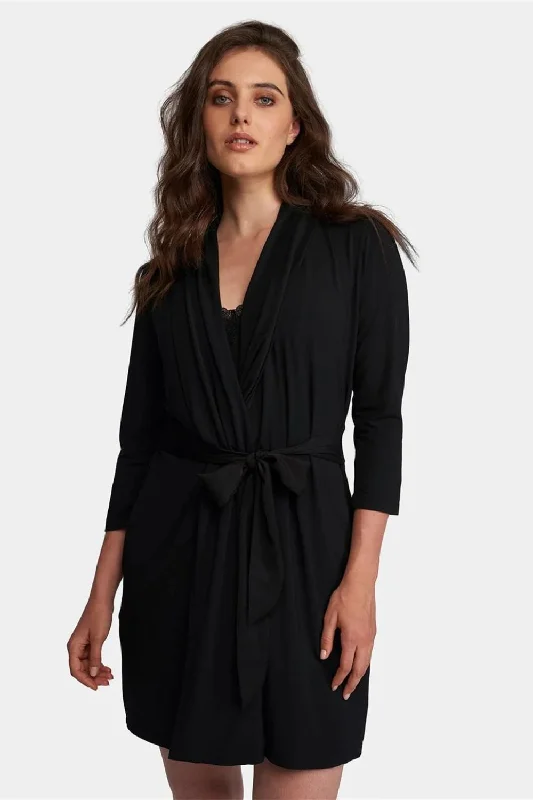 One-piece Dress for Valentine's Day -Iconic Robe in Black