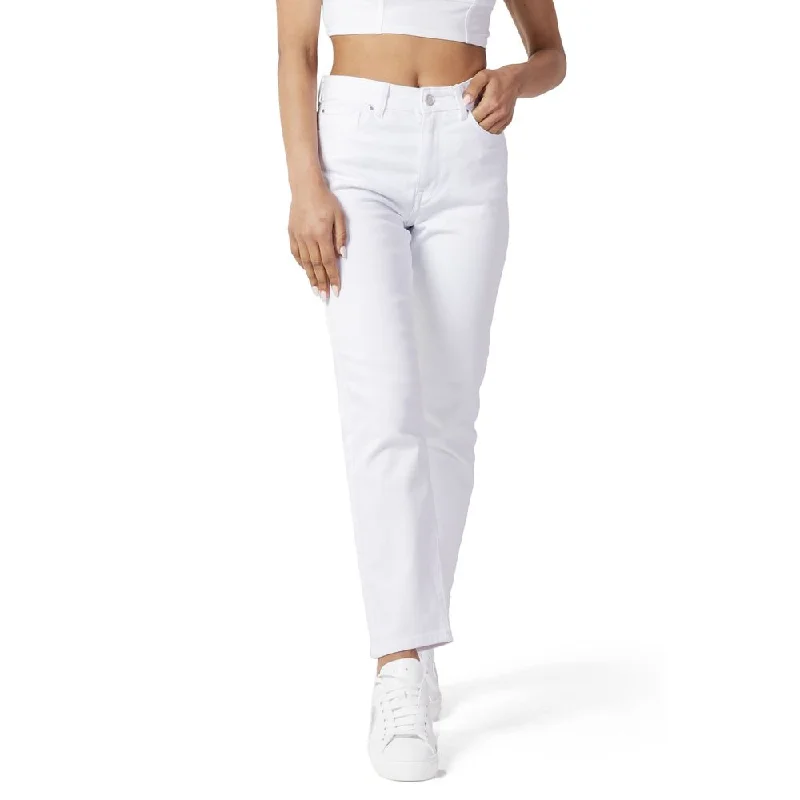 High-rise tight trousers for women with pleated front and classic look -Only  Cotton Jeans & Women's Pant