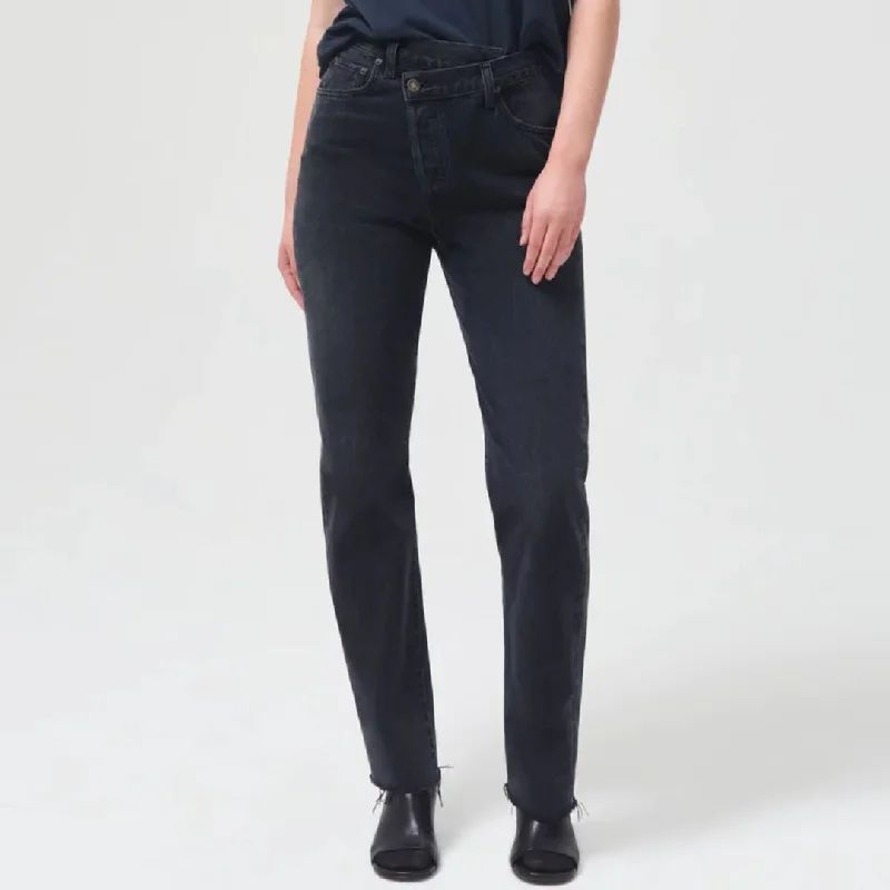 Club Jeans for Social -Criss Crossed Straight Jean (Shambles)