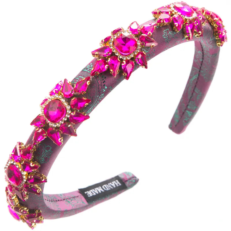 Handle bags with colorful handles for flair -Clodagh Pink Hairband