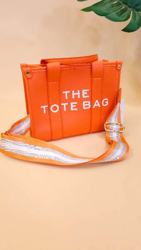 Waterproof handle bags ideal for rainy weather -Karina Bag Strap- Orange