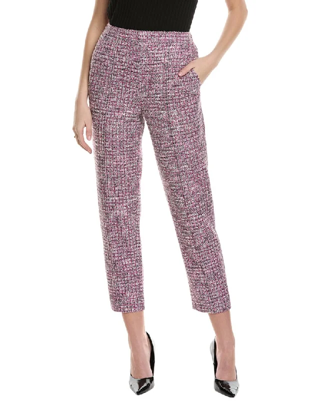 Statement tight trousers for women with bold color options for fashion-forward looks -St. John Pant