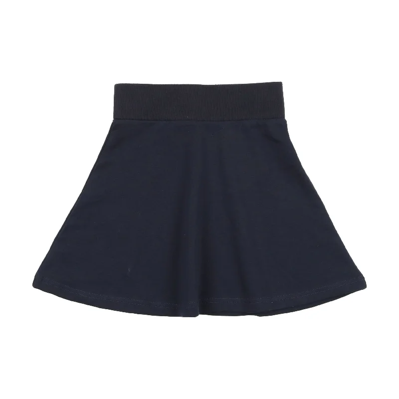 Valentine's Day Dresses for Romance -Bopop Navy A Line Skirt