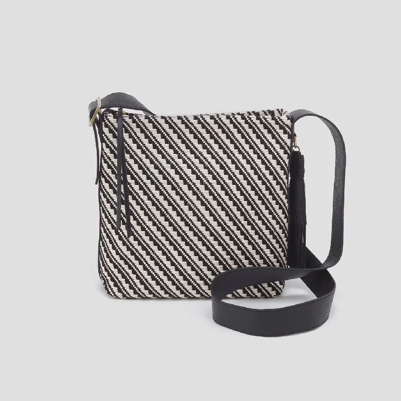 Handle bags with thick handles for support -Blaze Bucket Crossbody Weave