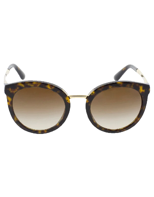 Oval Glasses for Graceful Look -Tortoise Sunglasses