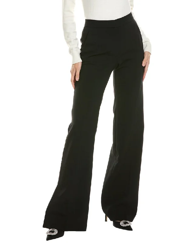 Smart casual tight trousers for women with cuffed ankle and tailored design -Stella McCartney Ariah Park Wool-Blend Trouser