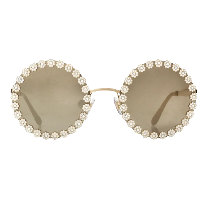 Recycled Glasses for Green Option -Daisy Round Sunglasses