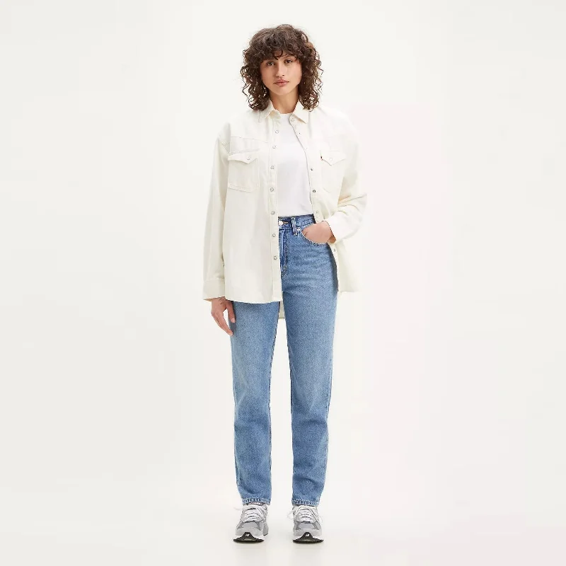 Shopping Jeans for Convenient -80's Mom Jean (Indigo Worn)