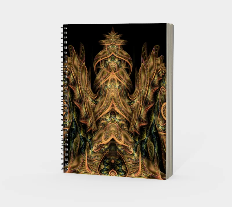 Beige Dresses for Neutral -DRAGON'S LAIR SPIRAL NOTEBOOK