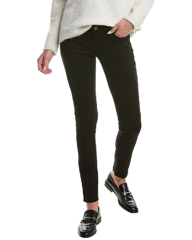 Skinny tight trousers for women with ankle-length and flattering cut -DL1961 Premium Denim Amanda Black Skinny Leg