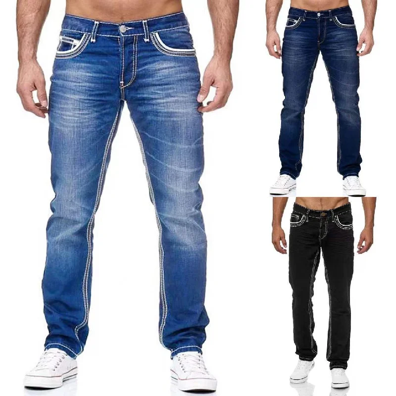 Work Jeans for Tough Jobs -Urban Edge Men's Jeans: Versatile Style, Unmatched Comfort