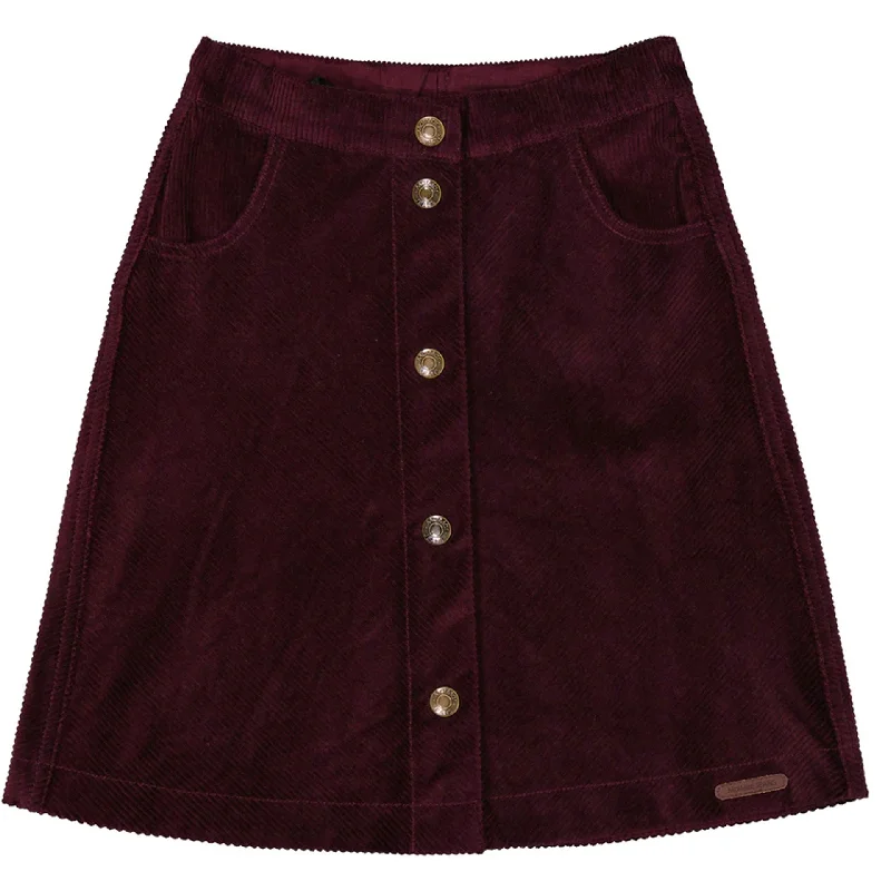 Mini Dresses for Youthful Look -Marmar Mulberry Sabbie Skirt