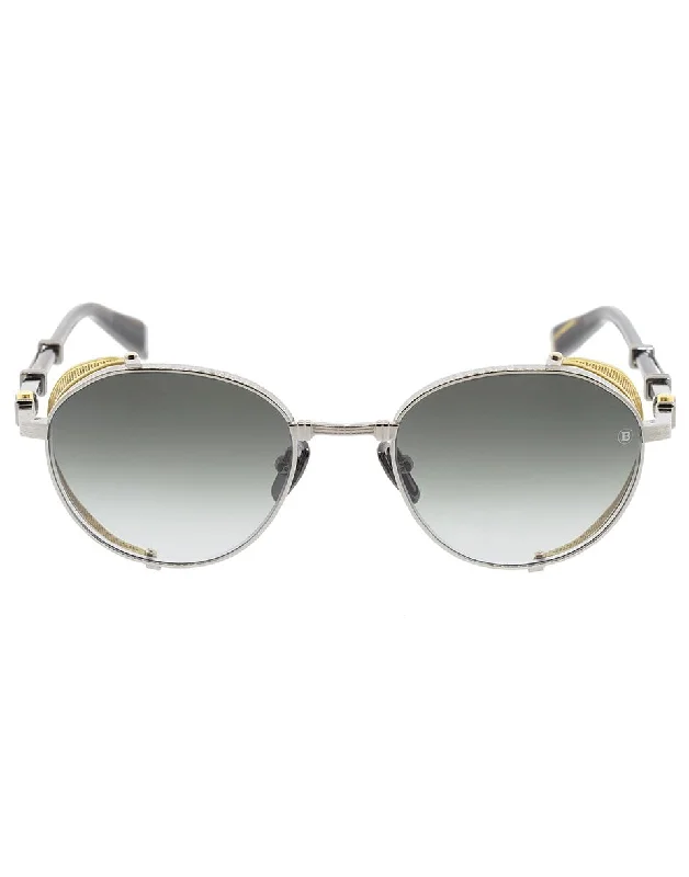 Vintage Glasses for Nostalgia -Black & Silver Brigade Sunglasses