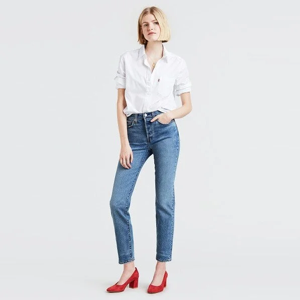 Button Fly Jeans for Traditional -Wedgie Icon Fit Jeans (Salsa These Dreams)