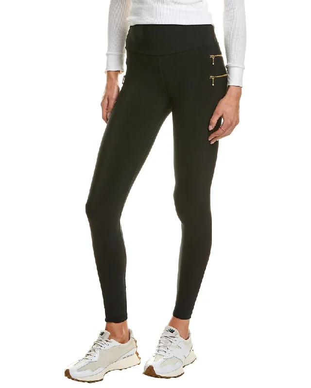 Versatile tight trousers for women with fold-over waist for adjustable comfort -925 Fit Zip It Legging