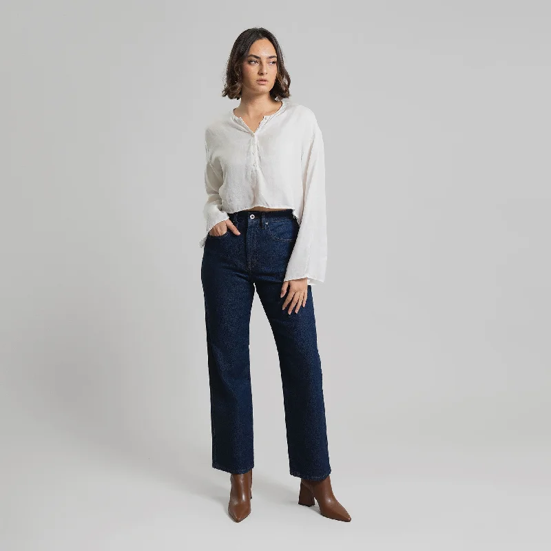 Button Fly Jeans for Traditional -True Relaxed Jeans