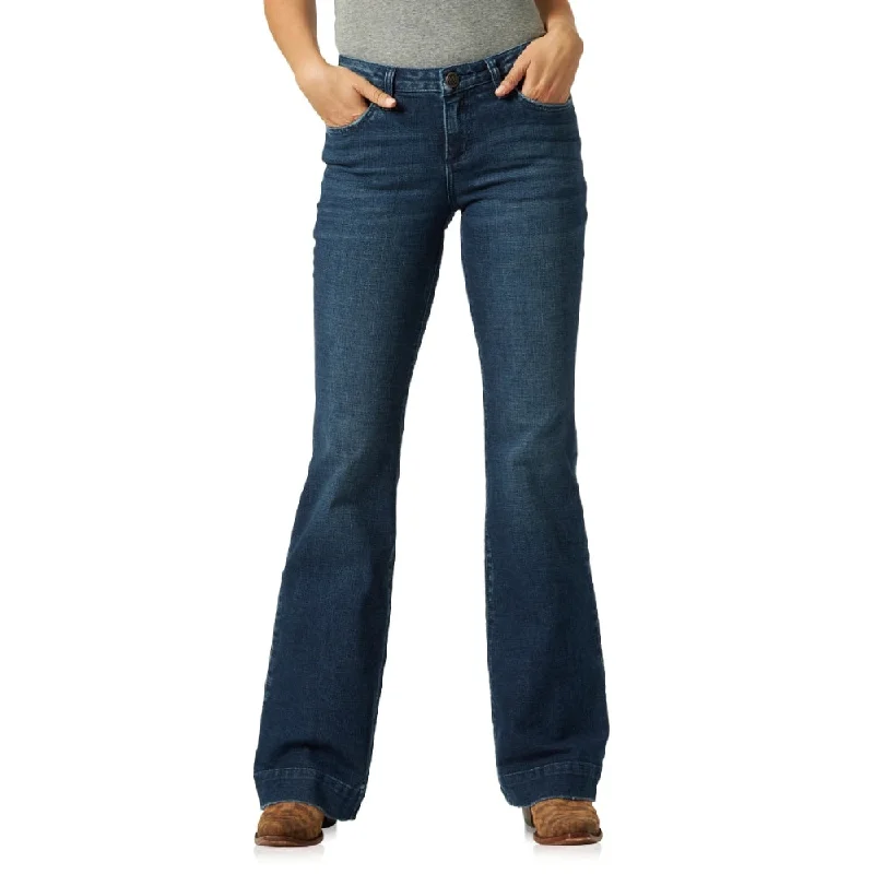 Anniversary Jeans for Special -Wrangler Womens Retro Mid Rise Jeans - 09MWWSA