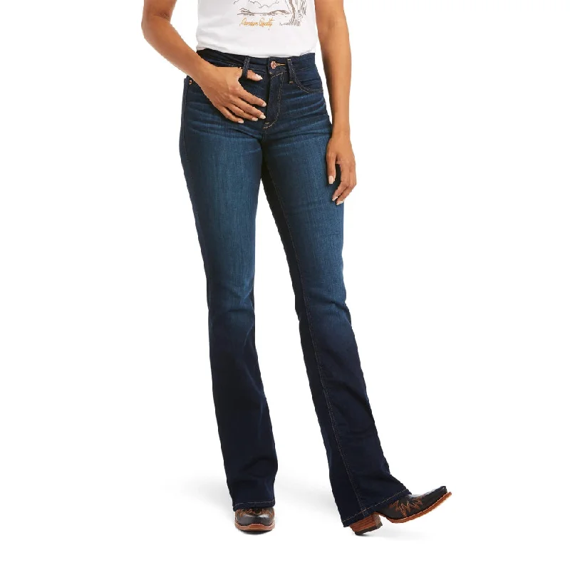 Holiday Jeans for Festive -Ariat Womens R.E.A.L. High Rise Ballary Bootcut Jeans - 10036813