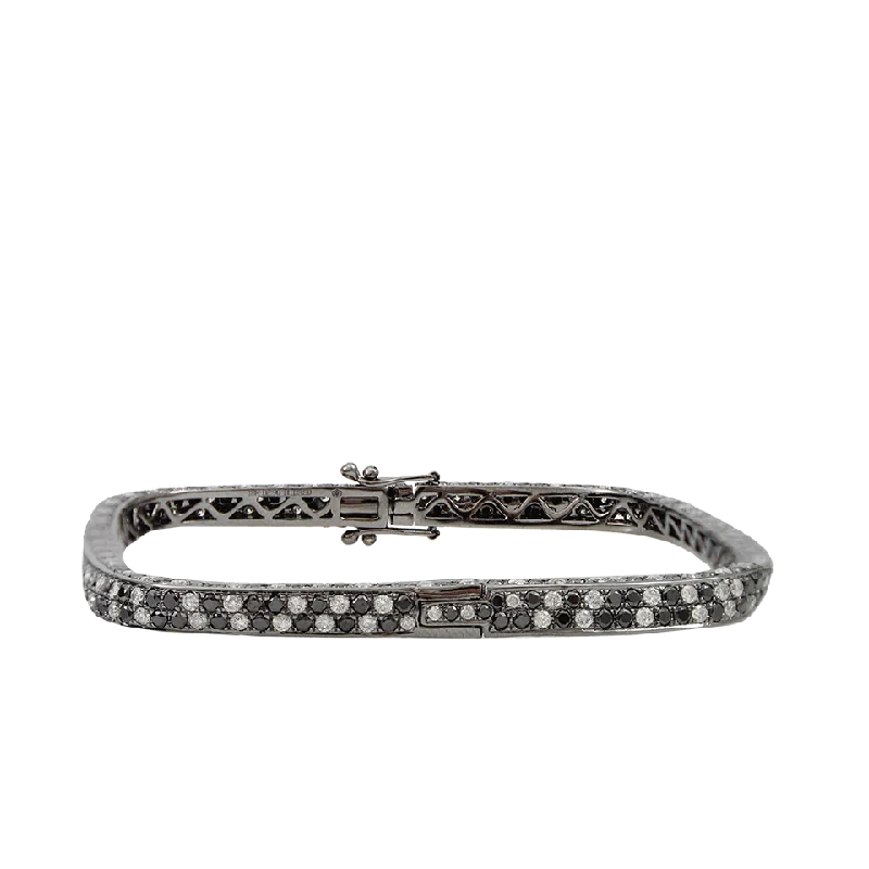 Pave Diamond Skinny Bangle