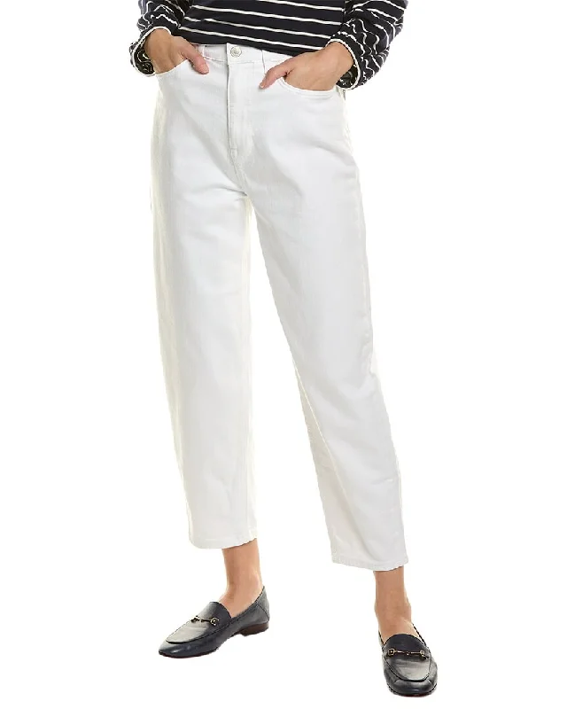 Tailored tight trousers for men with sharp crease and polished look -Current/Elliott The Jaunt Blanc Balloon Leg Jean