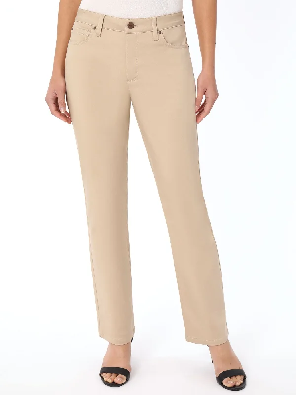 Sustainable Jeans for Eco -Lexington Straight Leg Jeans, Jones Khaki