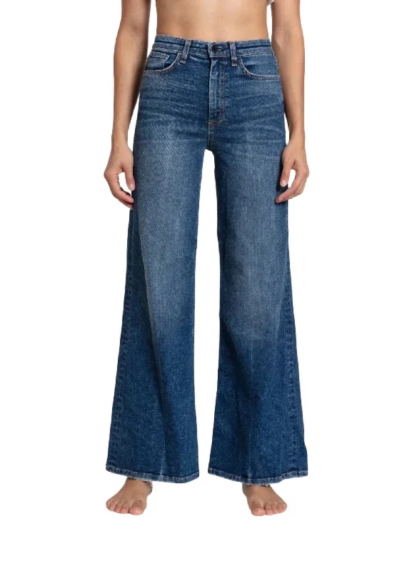 Weekend Jeans for Lazy -Wide Leg Jeans In Gunnison