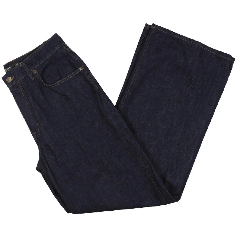 Tapered Jeans for Modern -Womens Mid-Rise Everyday Wide Leg Jeans