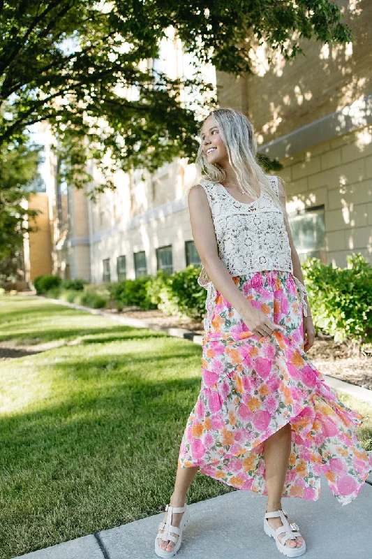 Ruffled Dresses for Girly -Citrus Summer Skirt