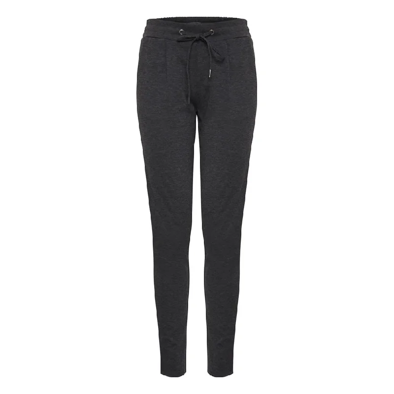 Tailored tight trousers for men with sharp crease and polished look -ICHI  Polyester Jeans & Women's Pant