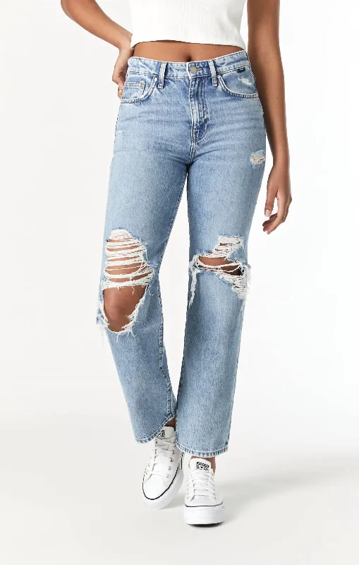 Overalls Jeans for Workwear -Barcelona Wide Leg Jeans In Denim