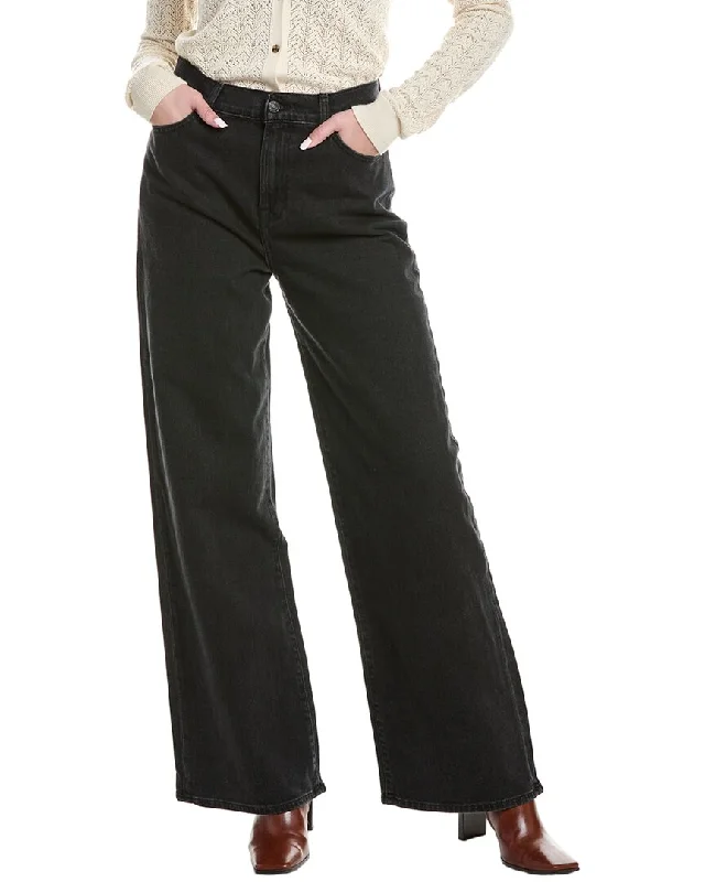 Lightweight tight trousers for men with breathable fabric for summer wear -7 For All Mankind Scout Thunder Wide Leg Jean