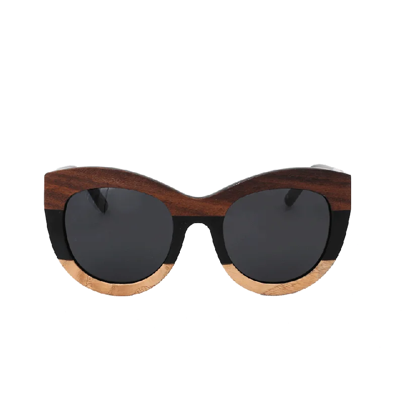 Magnetic Glasses for Easy Use -Silver Wood Sunglasses