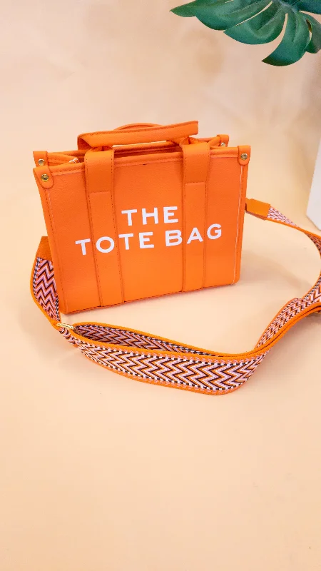 Handle bags with tie-dye patterns for fun -Zoe Bag Strap- Orange