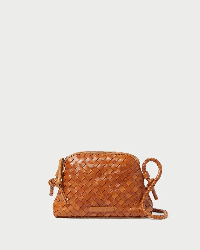 Small handle bags perfect for quick trips -Marybeth Timber Woven Crossbody