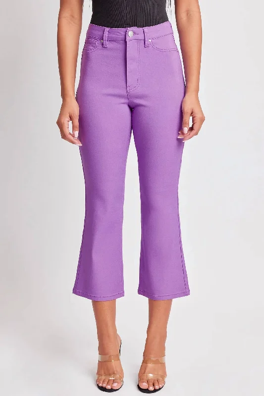 Stretch Jeans for Flexibility -Missy High-Rise Hyperstretch Wide Leg Jeans In Hydrangea